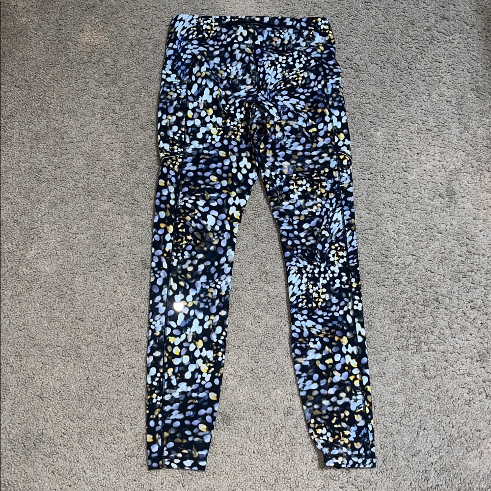 Lululemon 6 Speed Up Tight 28" Full-On‎ Luxtreme Metropolis Glow Multi Dots 6 - Picture 4 of 7